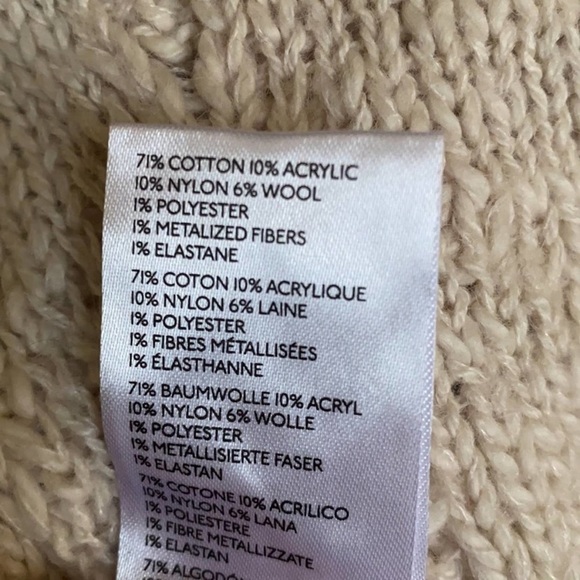 NWTAnthropologie Pilcro Jemma Cable-Knit Cardigan - Picture 8 of 9